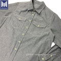 Other Denim Products indigo 6oz 100% cotton men denim jeans shirt Factory